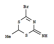 4H-1,3,5-dithiazine,6-bromo-4-imino-2-methyl-(8ci) Structure,802855-44-3Structure