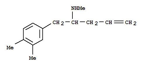 Phenethylamine, alpha-allyl-n,3,4-trimethyl-(8ci) Structure,802858-07-7Structure