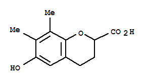 2H-1-benzopyran-2-carboxylicacid,3,4-dihydro-6-hydroxy-7,8-dimethyl-(9ci) Structure,802915-05-5Structure