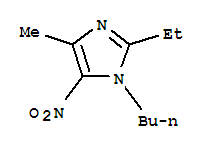 Imidazole, 1-butyl-2-ethyl-4-methyl-5-nitro-(8ci) Structure,803612-60-4Structure