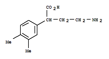 Benzeneacetic acid, alpha-(2-aminoethyl)-3,4-dimethyl-(9ci) Structure,804427-74-5Structure