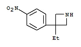 Azetidine, 3-ethyl-3-(4-nitrophenyl)-(9ci) Structure,804435-90-3Structure