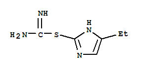 4-Ethyl-1h-imidazol-2-yl carbamimidothioate Structure,805179-32-2Structure