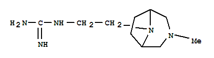 Guanidine,[2-(3-methyl-3,8-diazabicyclo[3.2.1]oct-8-yl)ethyl]-(9ci) Structure,805190-66-3Structure