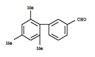 [1,1-Biphenyl]-3-carboxaldehyde,2,4,6-trimethyl-(9ci) Structure,805250-20-8Structure