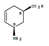 3-Cyclohexene-1-carboxylicacid,5-amino-,(1r,5r)-rel-(9ci) Structure,80573-72-4Structure