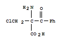 Phenylalanine,-alpha--(chloromethyl)--bta--oxo- Structure,805950-95-2Structure