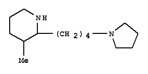 Piperidine, 3-methyl-2-[4-(1-pyrrolidinyl)butyl]-(9ci) Structure,805976-86-7Structure