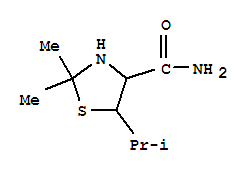 4-Thiazolidinecarboxamide,2,2-dimethyl-5-(1-methylethyl)-(9ci) Structure,805985-76-6Structure