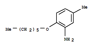 Benzenamine, 2-(hexyloxy)-5-methyl-(9ci) Structure,806600-79-3Structure