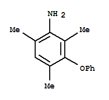 Benzenamine, 2,4,6-trimethyl-3-phenoxy-(9ci) Structure,807262-85-7Structure