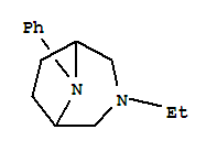 3,8-Diazabicyclo[3.2.1]octane,3-ethyl-8-phenyl-(9ci) Structure,807265-89-0Structure