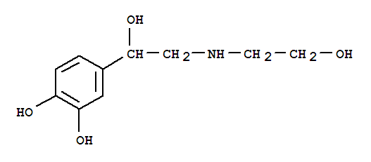 1,2-Benzenediol, 4-[1-hydroxy-2-[(2-hydroxyethyl)amino]ethyl]-(9ci) Structure,807284-07-7Structure