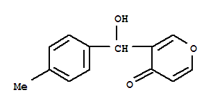 4H-pyran-4-one,3-[hydroxy(4-methylphenyl)methyl]-(9ci) Structure,807362-62-5Structure