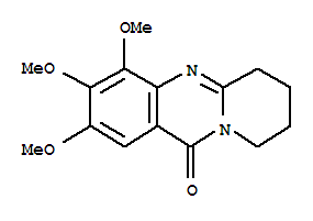 11H-pyrido[2,1-b]quinazolin-11-one, 6,7,8,9-tetrahydro-2,3,4-trimethoxy- Structure,80776-93-8Structure