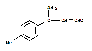 2-Propenal, 3-amino-3-(4-methylphenyl)- Structure,80815-65-2Structure