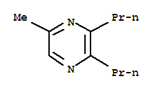 Pyrazine, 5-methyl-2,3-dipropyl-(9ci) Structure,80832-41-3Structure