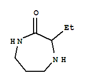 2H-1,4-diazepin-2-one,3-ethylhexahydro-(9ci) Structure,808737-30-6Structure