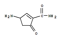 1-Cyclopentene-1-carboxamide,3-amino-5-oxo-(9ci) Structure,808737-71-5Structure