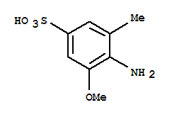 M-toluenesulfonic acid, 4-amino-5-methoxy- Structure,808769-56-4Structure