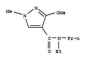 1H-pyrazole-4-carboxamide,n-ethyl-3-methoxy-1-methyl-n-propyl-(9ci) Structure,808772-61-4Structure