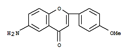 6-Amino-2-(4-methoxyphenyl)-4h-chromen-4-one Structure,80881-78-3Structure