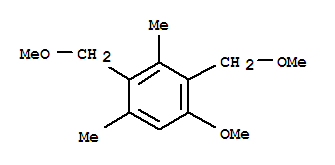 Benzene, 1-methoxy-2,4-bis(methoxymethyl)-3,5-dimethyl-(9ci) Structure,809289-99-4Structure