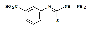 5-Benzothiazolecarboxylicacid,2-hydrazino-(6ci,9ci) Structure,80945-69-3Structure