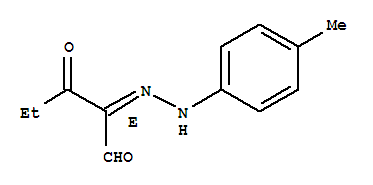 Pentanal, 2-[(4-methylphenyl)hydrazono]-3-oxo-, (2e)-(9ci) Structure,810672-44-7Structure