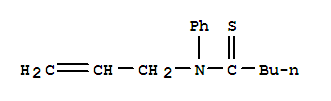 Pentanethioamide, n-phenyl-n-2-propenyl-(9ci) Structure,81114-09-2Structure