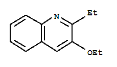 Quinoline, 3-ethoxy-2-ethyl- (4ci) Structure,811432-24-3Structure