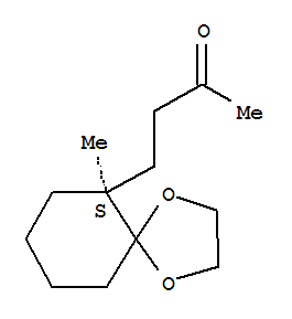 2-Butanone,4-[(6s)-6-methyl-1,4-dioxaspiro[4.5]dec-6-yl]-(9ci) Structure,812639-24-0Structure