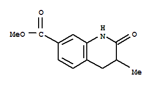 7-Quinolinecarboxylicacid,1,2,3,4-tetrahydro-3-methyl-2-oxo-,methylester(9ci) Structure,813425-29-5Structure