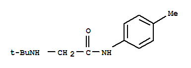 Acetamide, 2-[(1,1-dimethylethyl)amino]-n-(4-methylphenyl)-(9ci) Structure,813450-52-1Structure