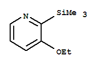 Pyridine, 3-ethoxy-2-(trimethylsilyl)-(9ci) Structure,81376-79-6Structure