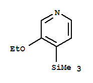 Pyridine, 3-ethoxy-4-(trimethylsilyl)-(9ci) Structure,81376-87-6Structure