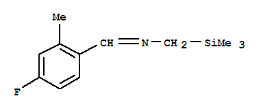 Methanamine, n-[(4-fluoro-2-methylphenyl)methylene]-1-(trimethylsilyl)-(9ci) Structure,815630-75-2Structure