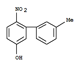 [1,1-Biphenyl]-3-ol,3-methyl-6-nitro-(9ci) Structure,816423-23-1Structure