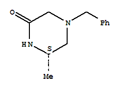 Piperazinone, 6-methyl-4-(phenylmethyl)-, (6s)- (9ci) Structure,817553-85-8Structure