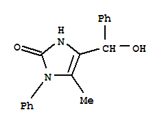 2H-imidazol-2-one,1,3-dihydro-4-(hydroxyphenylmethyl)-1,5-dimethyl-(9ci) Structure,819047-17-1Structure