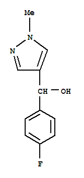 1H-pyrazole-4-methanol,alpha-(4-fluorophenyl)-1-methyl-(9ci) Structure,819065-81-1Structure