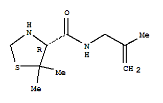 4-Thiazolidinecarboxamide,5,5-dimethyl-n-(2-methyl-2-propenyl)-,(4r)-(9ci) Structure,819083-88-0Structure