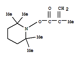 Piperidine, 2,2,6,6-tetramethyl-1-[(2-methyl-1-oxo-2-propenyl)oxy]-(9ci) Structure,819084-82-7Structure