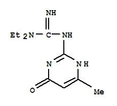 Guanidine, n-(1,4-dihydro-6-methyl-4-oxo-2-pyrimidinyl)-n,n-diethyl-(9ci) Structure,819804-17-6Structure