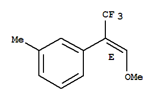 Benzene, 1-[(1e)-2-methoxy-1-(trifluoromethyl)ethenyl]-3-methyl-(9ci) Structure,819865-99-1Structure