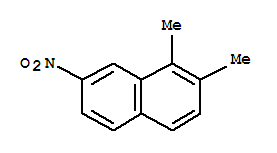 Naphthalene, 1,2-dimethyl-7-nitro-(9ci) Structure,819871-85-7Structure