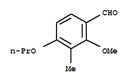 Benzaldehyde, 2-methoxy-3-methyl-4-propoxy-(9ci) Structure,820237-56-7Structure