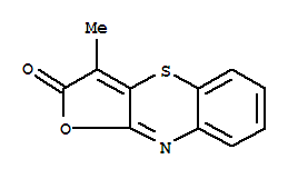 2H-furo[3,2-b][1,4]benzothiazin-2-one,3-methyl-(9ci) Structure,820968-52-3Structure