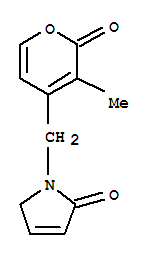 2H-pyrrol-2-one,1,5-dihydro-1-[(3-methyl-2-oxo-2h-pyran-4-yl)methyl]-(9ci) Structure,820986-35-4Structure