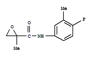 Oxiranecarboxamide, n-(4-fluoro-3-methylphenyl)-2-methyl-(9ci) Structure,821765-35-9Structure